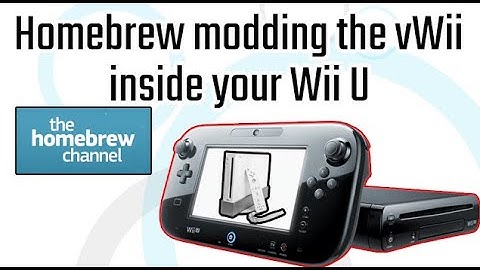 Homebrew modding the vWii environment inside your Wii U (Under Haxchi)