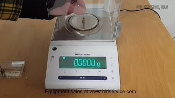 Mettler Toledo MS104S/03 Balance #61289