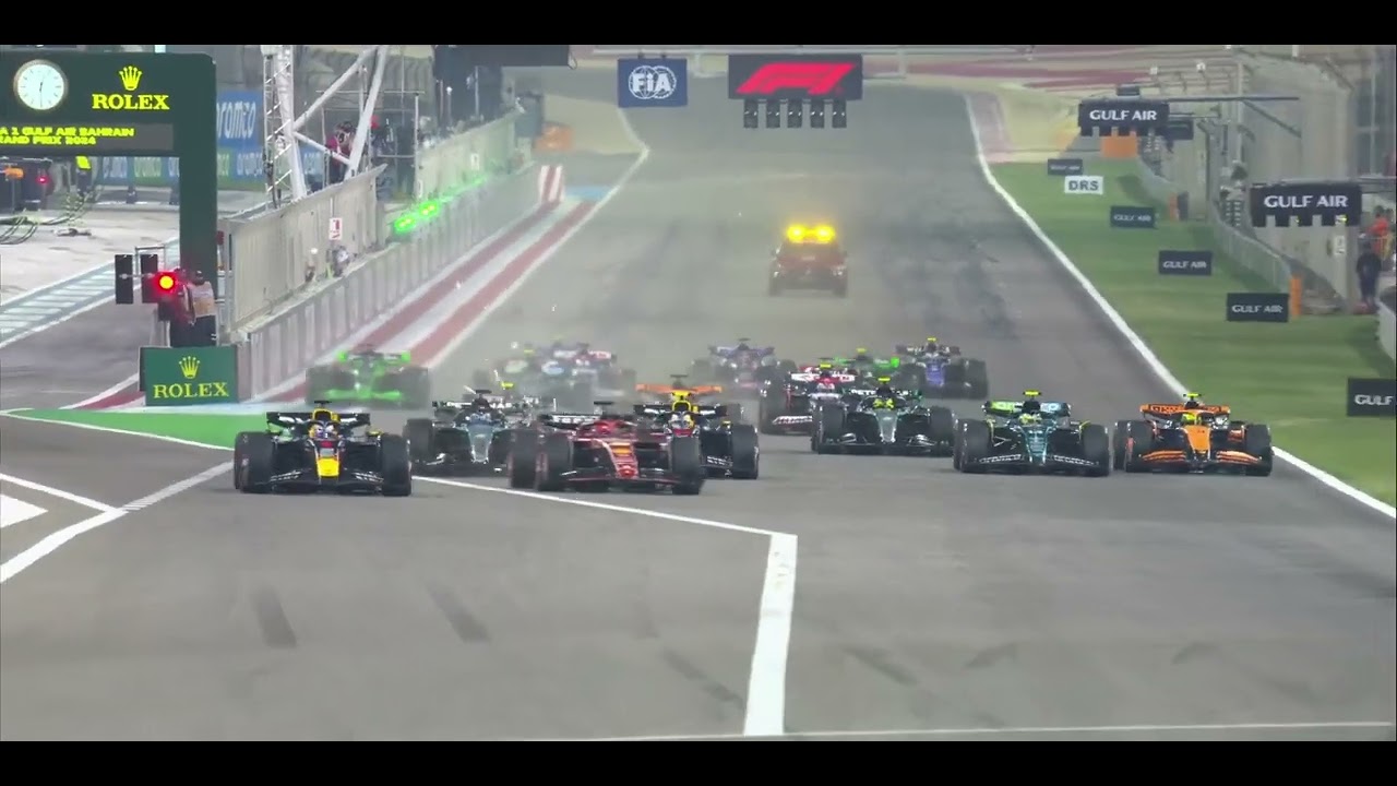 F1 2024 Bahrain Grand Prix Start (David Croft)