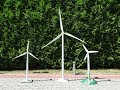 Windradmodelle, Wind turbine models Vestas V112 Fair model, Vestas V90, Vestas Old outdoor