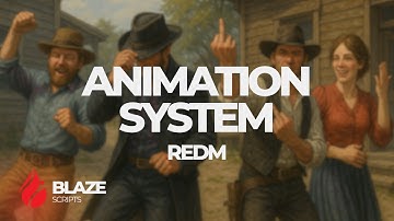 [RedM] Animation System with Group Animations & Hotkey System | Blaze Scripts
