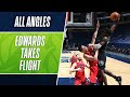 ALL ANGLES: ANTHONY EDWARDS TAKES FLIGHT👀