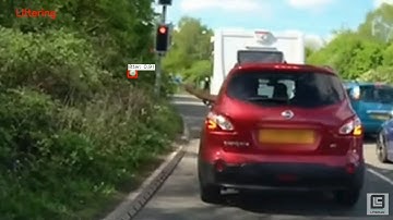 Vehicle Littering Detection Using Mobile Phone Footage