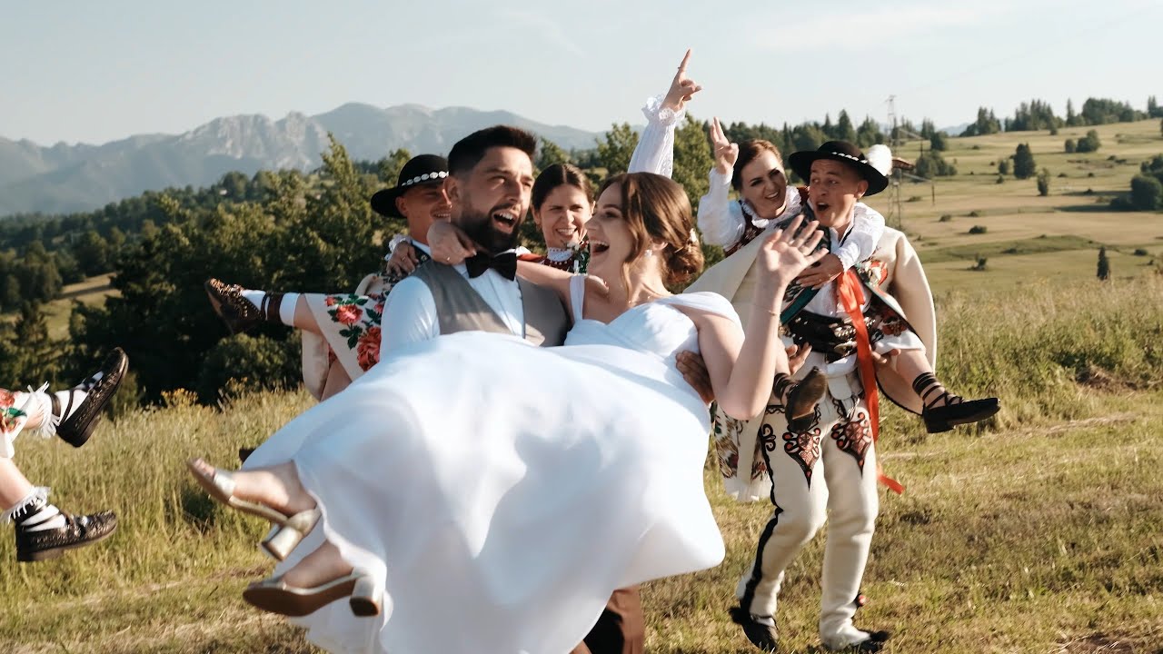 Marysia+Kuba/Klip ślubny/ Szalone góralskie wesele/ Karczma Zadyma Szaflary
