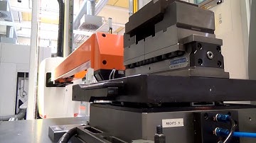 ertec system 3R transformer robot EDM. Single piece production