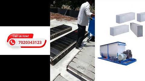 CLC Block Plant (Cellular Light Weight Concrete)