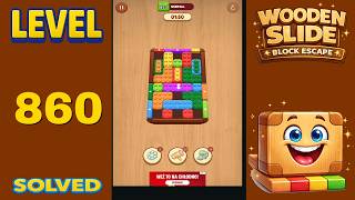 Wooden Slide – Level 860 | Walkthrough