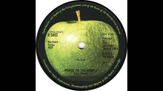 UK New Entry 1971 (45) John Lennon-Plastic Ono Band - Power To The People