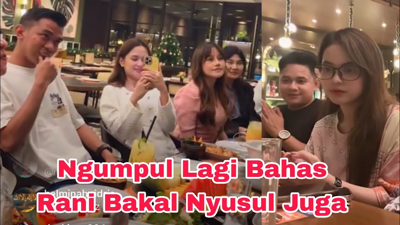 Puziz Dan Agnia Dan Sekeluarga Lagi Ngumpul Di Jakarta Makan Bareng!!