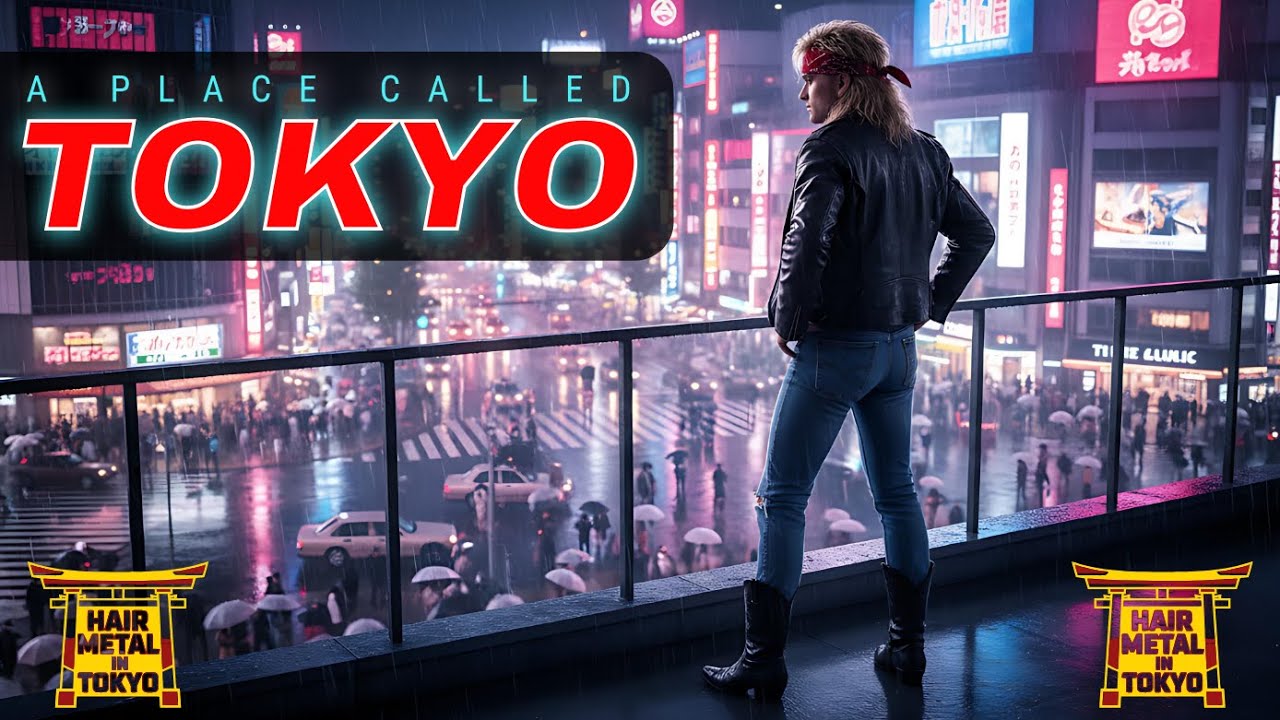 A Place called Tokyo | 80s Melodic Hard Rock with Hair Metal & AOR Vibes | Lyric Video