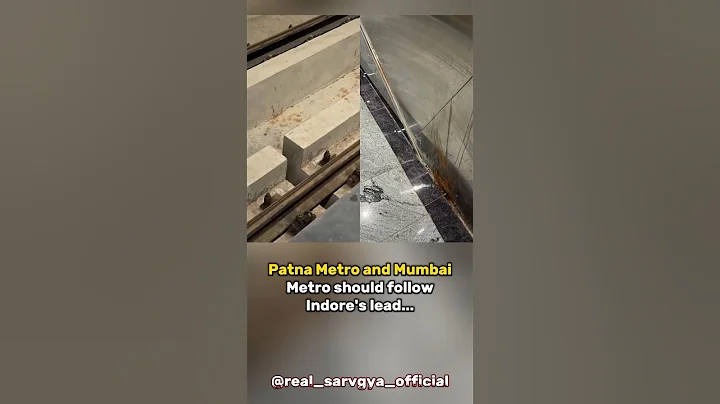 Patna Metro and Mumbai Metro should follow Indore's lead 😎🔥 #shorts