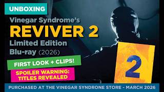 REVIVER 2 - Vinegar Syndrome Blu-ray UNBOXING and revealer - What's on the disc? (SPOILER INDICATED)