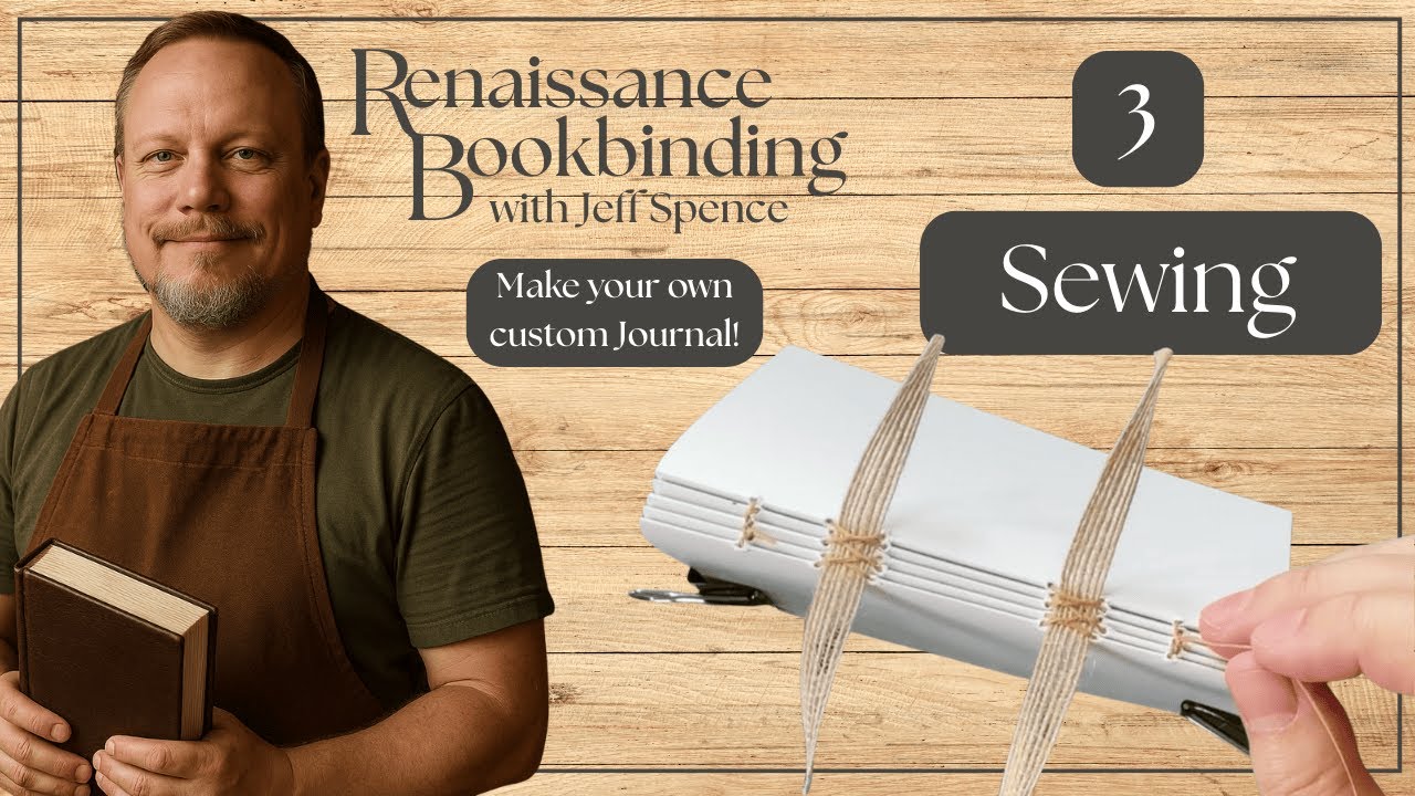 Bookbinding for Beginners: Sewing Signatures Together (DIY Journal Part ...