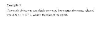 Radiation (Part 3.8 Example 1)