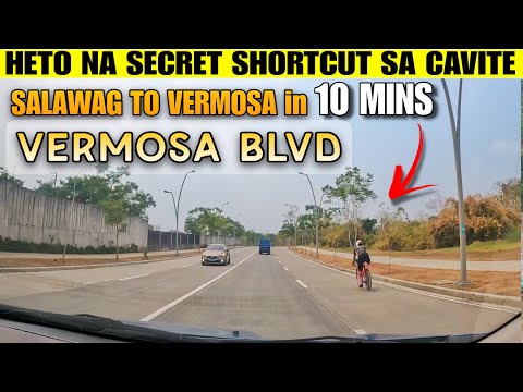 Ang Ganda ng Daan ! Salawag to Daang Hari in 10 Minutes ! Vermosa Boulevard Shortcut in Cavite 