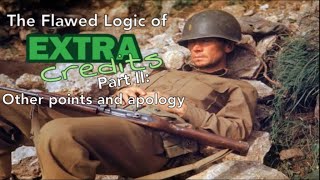 Did I ask to be a US Soldier? Extra Credits Response Part II: Other points & apology