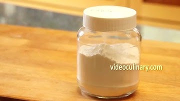 How to make Powdered Sugar (Confectioner’s / Icing Sugar)