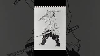 Inosuke, Manga Drawing Resimi