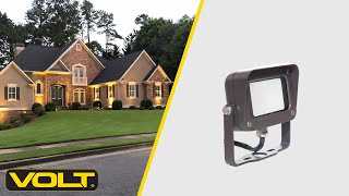 What's In The Box? | VOLT® 12V 7W LED Flood Light with Yoke Mount | Aluminum Bronze