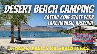 Desert Beach Camping Cattail Cove State Park Lake Havasu, Arizona