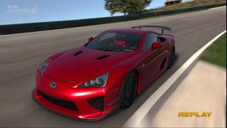 【GT6】 LFAニュル’12　(20171019)シーズナルイベント 上級ノーマルカーチャレンジ(PP550まで)アスカリ