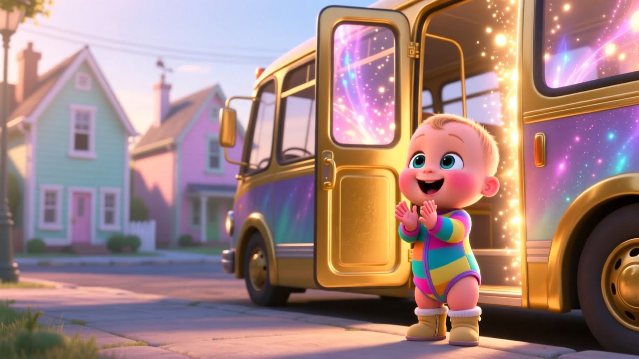 Magical Bus Ride with Baby 🚌✨ | Fun Learning Adventure for Kids | Preschool Educational Video