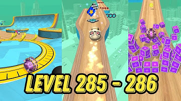 Going Balls - Speedrun Gameplay Level 285-286 FOOTBALL. This is the fastest ball