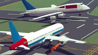 Airport Accidents - Airplane Crashes & Unplanned Landings! #16 - AIR CRASH! Besiege plane crash
