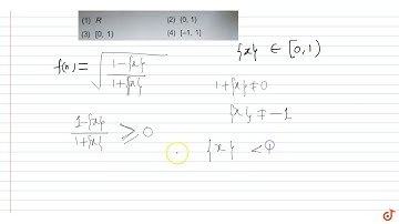 The domain of  `f(x)=sqrt((1-{x})/(1+{x})` is (where (.)  denotes fractional part of x) is
