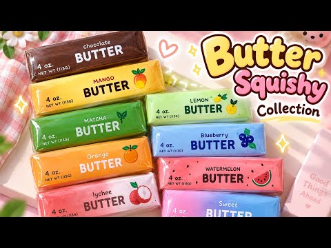 I Made 12 Viral Butter Squishy! DIY Butter Squishy Collection 