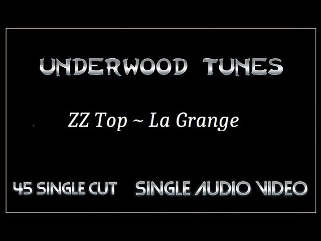 ZZ Top ~ La Grange (mono 45) ~ 1973 ~ Single Audio Video - YouTube