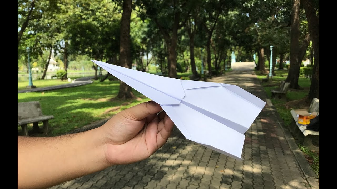 how to make a paper plane wikihow How to make a paper plane #13