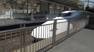 のぞみ】【新神戸駅】12時19分発のぞみ136号東京行き 12時21分発のぞみ