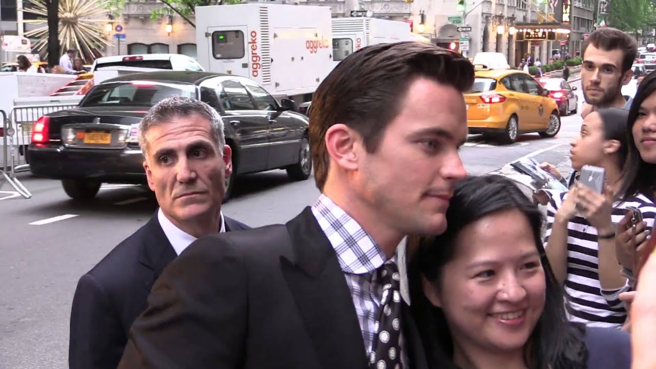 Matt Bomer at movie premier
