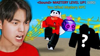 Max Mastery By Killing 1 Npc In Blox Fruits