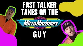 Fast Talker takes on Micro Machines Man John Moschitta Jr in SpeedTalking by James Hannon 566 views 2 years ago 2 minutes, 43 seconds