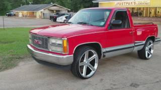 92 GMC Sierra Stepside on 24s (Project)