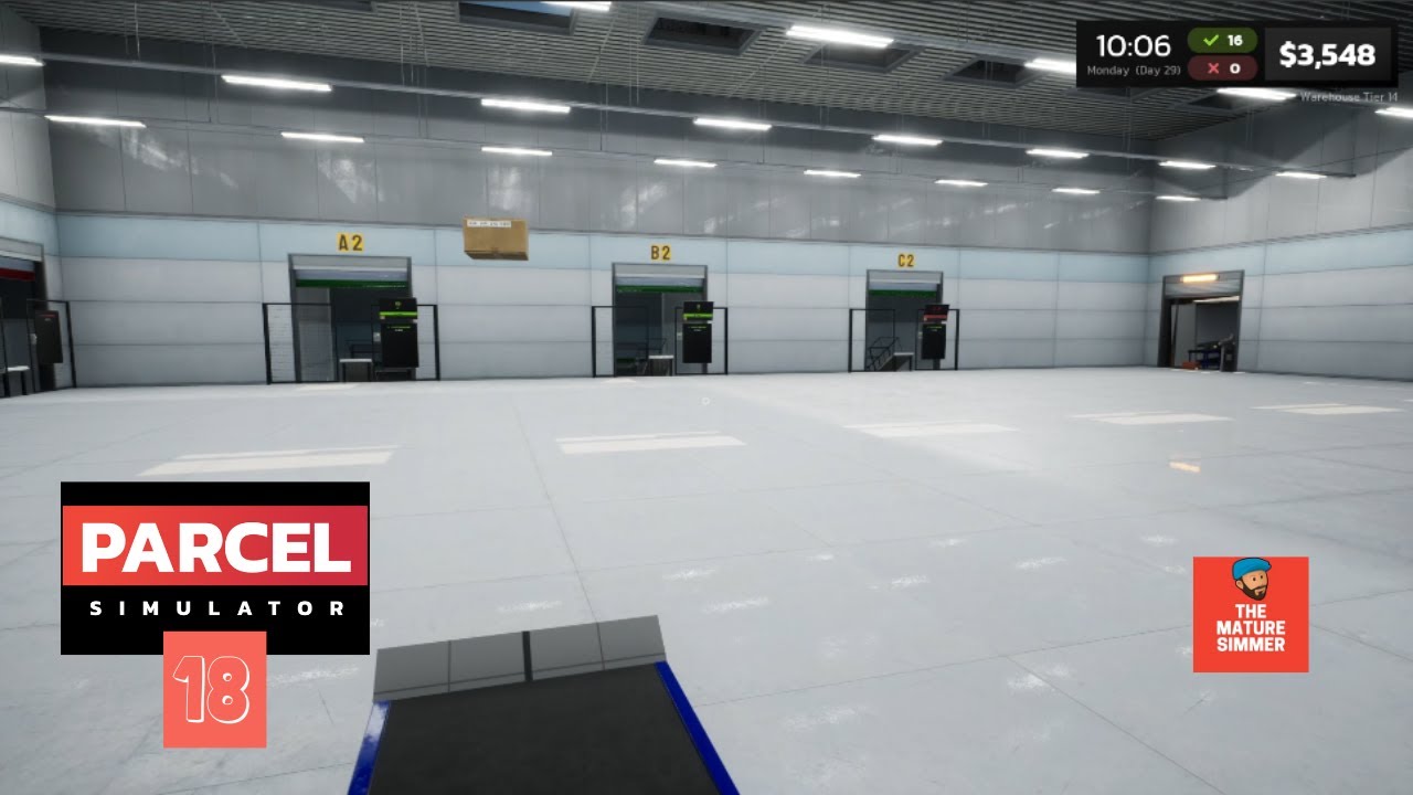 STARTING TO DEAL WITH THE FULL WAREHOUSE | PARCEL SIMULATOR - EP 18 ...