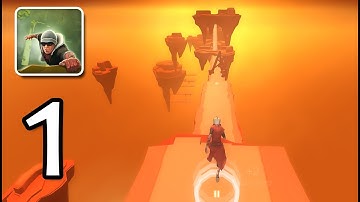 Sky Dancer Run - Running Game - Gameplay Walkthrough Part 1 (iOS, Android)