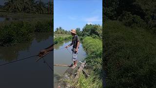 Iseng belajar ma bandrong ikan/anco ikan..ternyata susah2 gampang😅#bandrong #ancoikan #ikan