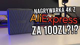 Nagrywarka 4K z LoopOut za 100zล | TEST/ Recenzja Rejestratora z ALIEXPRESS!