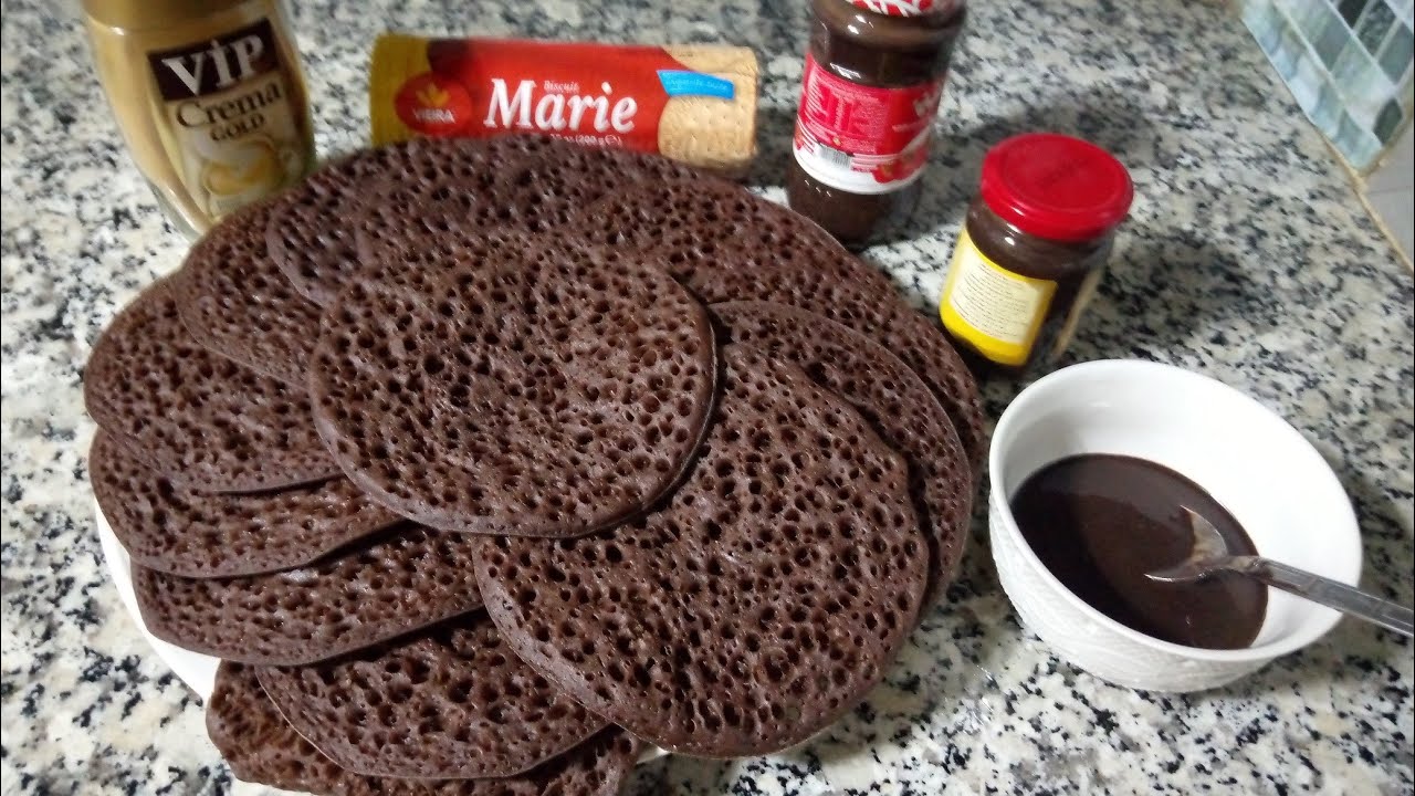 بغرير البرستيج بنكهة الشوكولاتة مع أسرار نجاحه مع طريقة تحضير شوكولاته للدهن