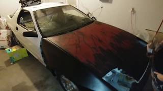 Vs Aero 85Mm Widebody Fc Rx7 Front Fenders Test Fitting