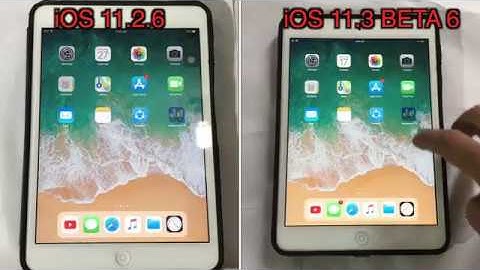 iOS 11.2.6 vs iOS 11.3 beta 6 Speed test on iPad mini 2 | TechViewer