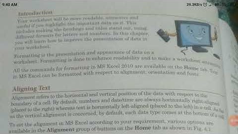 Class 6 computer chapter 4 part 1
