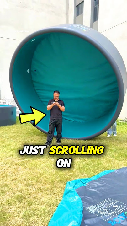 They Dropped a Pool on Him😱