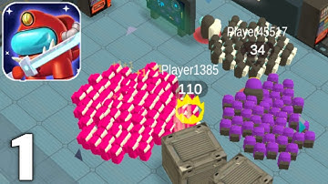 Imposter Crowd Merge Galaxy - Gameplay Walkthrough Part 1 All Levels (Android & iOS)