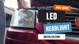 Installing LED Headlight Bulbs in a GMC Envoy 2004 Gmc Envoy Replace Headlamp Bulb рџ Ґ рџ Ґ рџ Ґ