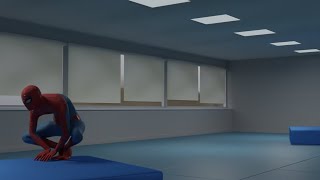 Spider Man Jump Front View