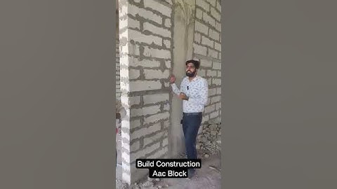 AAC BLOCKS CONSTRUCTION #contructions #aacblocks #tatasteel #buliding #material #brick